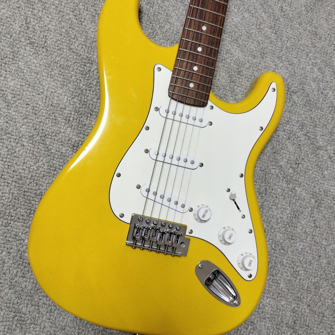 美品!! Selder セルダー ストラト イエロー新品チューナーストラップ付