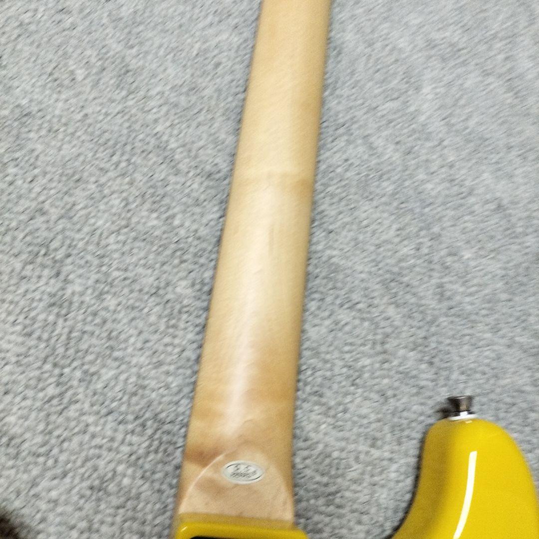 美品!! Selder セルダー ストラト イエロー新品チューナーストラップ付