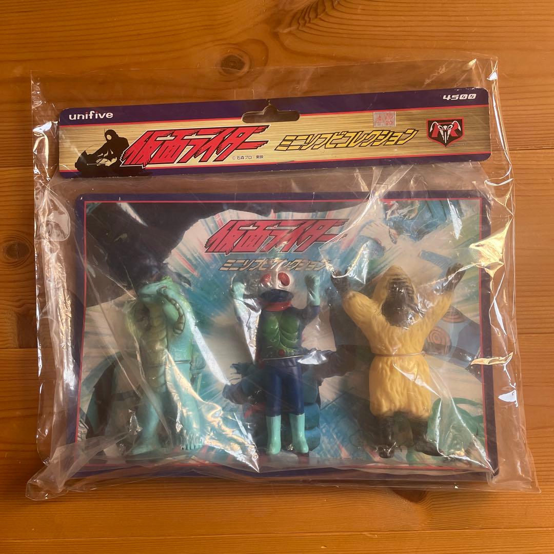 新品　未開封　ユニファイブ　仮面ライダーミニソフビコレクション