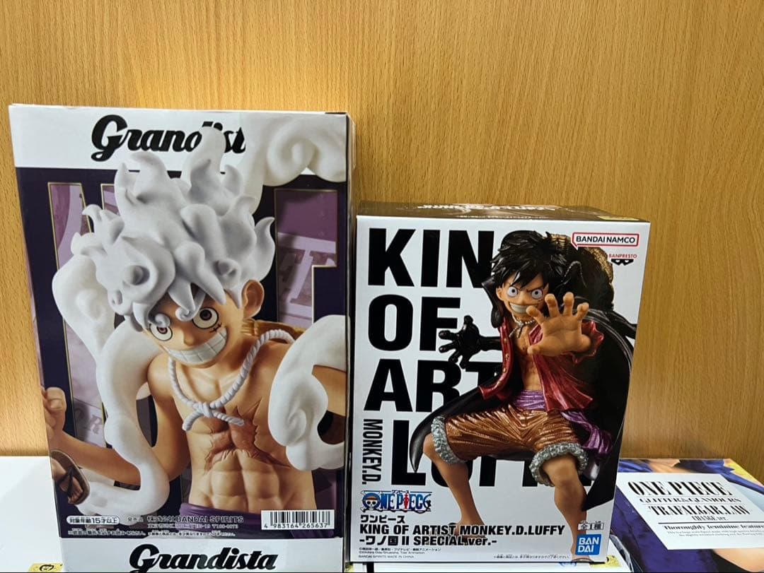 未開封 ワンピース フィギュア まとめ ルフィ　ニカ　白ひげ ロー