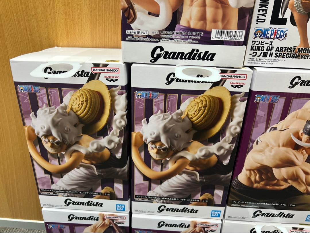未開封 ワンピース フィギュア まとめ ルフィ　ニカ　白ひげ ロー