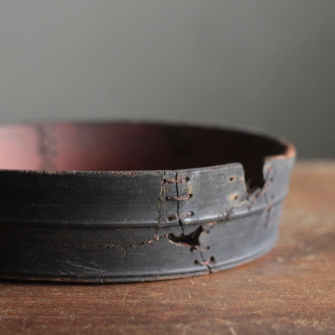 枯れ桶 究極の貧数寄 古道具 アンティーク オブジェ 桶