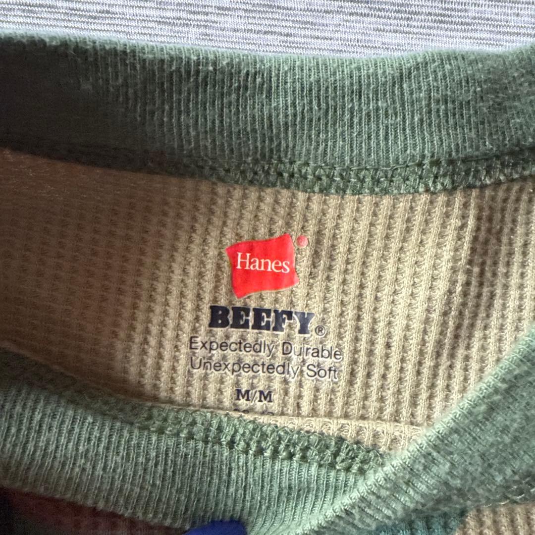 Supreme Hanes camo thermal 迷彩　サーマル
