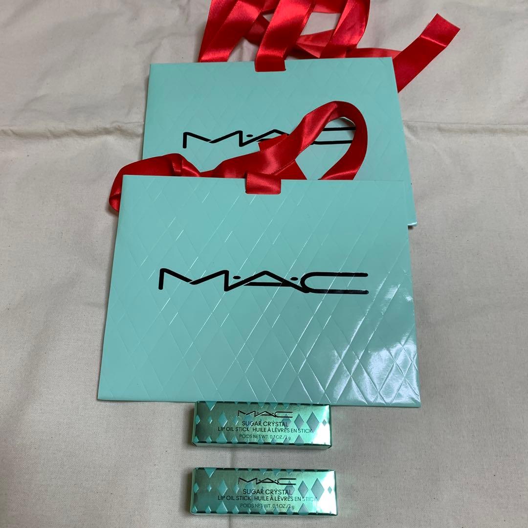 ＭＡＣ シュガー クリスタル リップ オイル スティック ホリデー限定