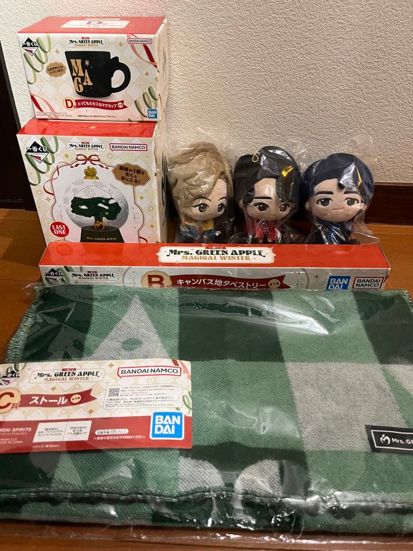 セール　一番くじ Mrs. GREEN APPLE ラストワン コンプリート