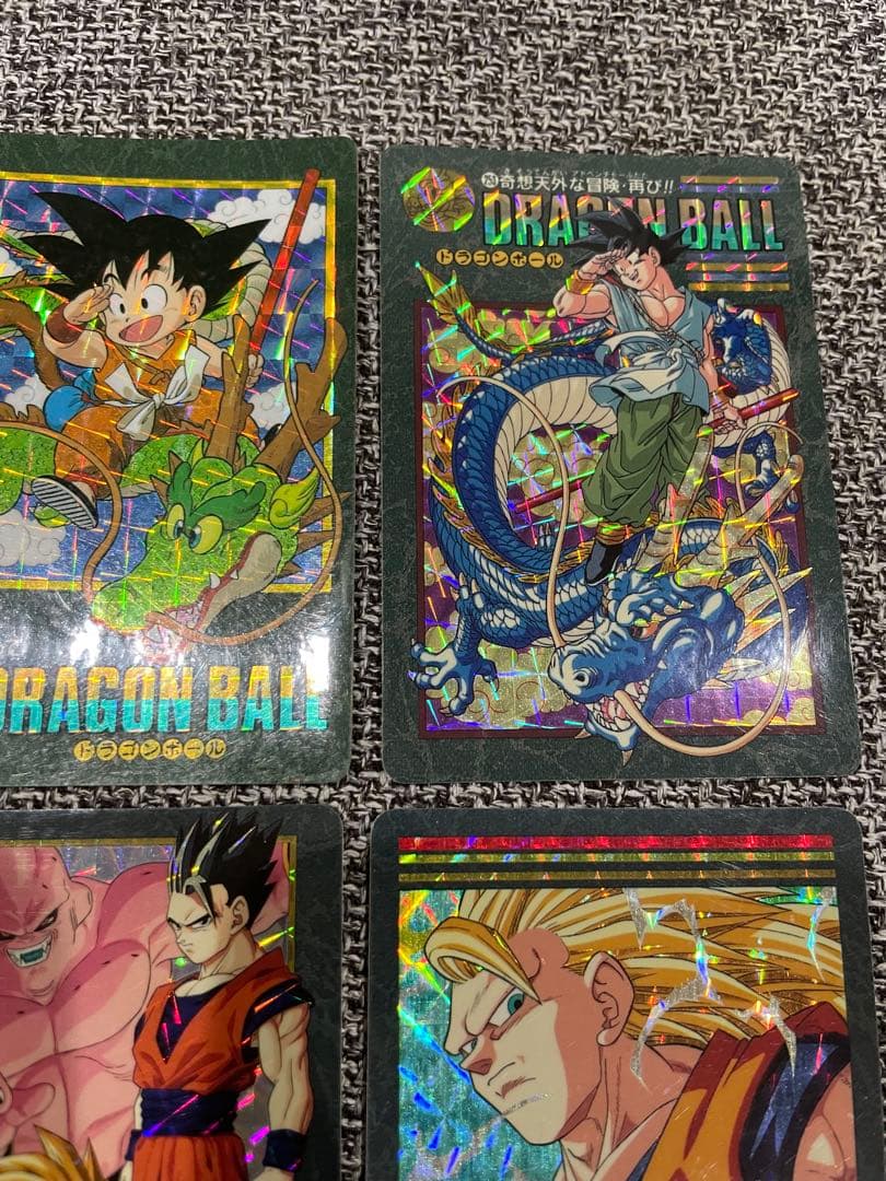 ドラゴンボールカードダス No.1000到達記念 ビジュアルアドベンチャー 5枚