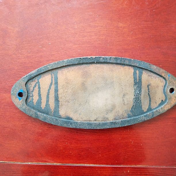 非売品の国鉄のプレート