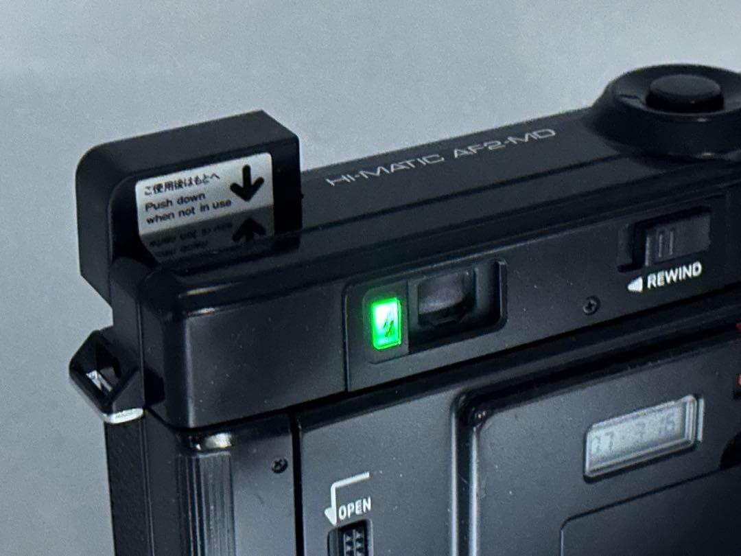 【完動品】MINOLTA HI-MATIC AF2-MD 動作確認済み