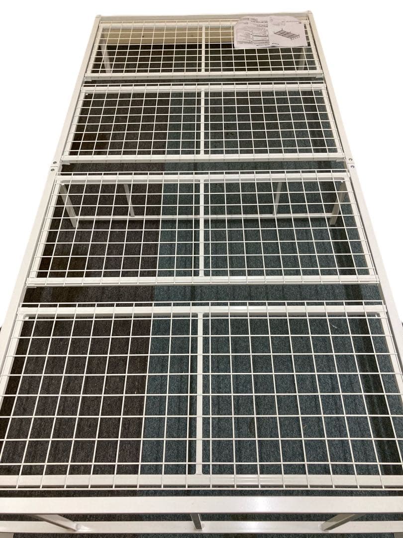 【ニトリ】 シングルパイプベッド　バジーナ F3 WH