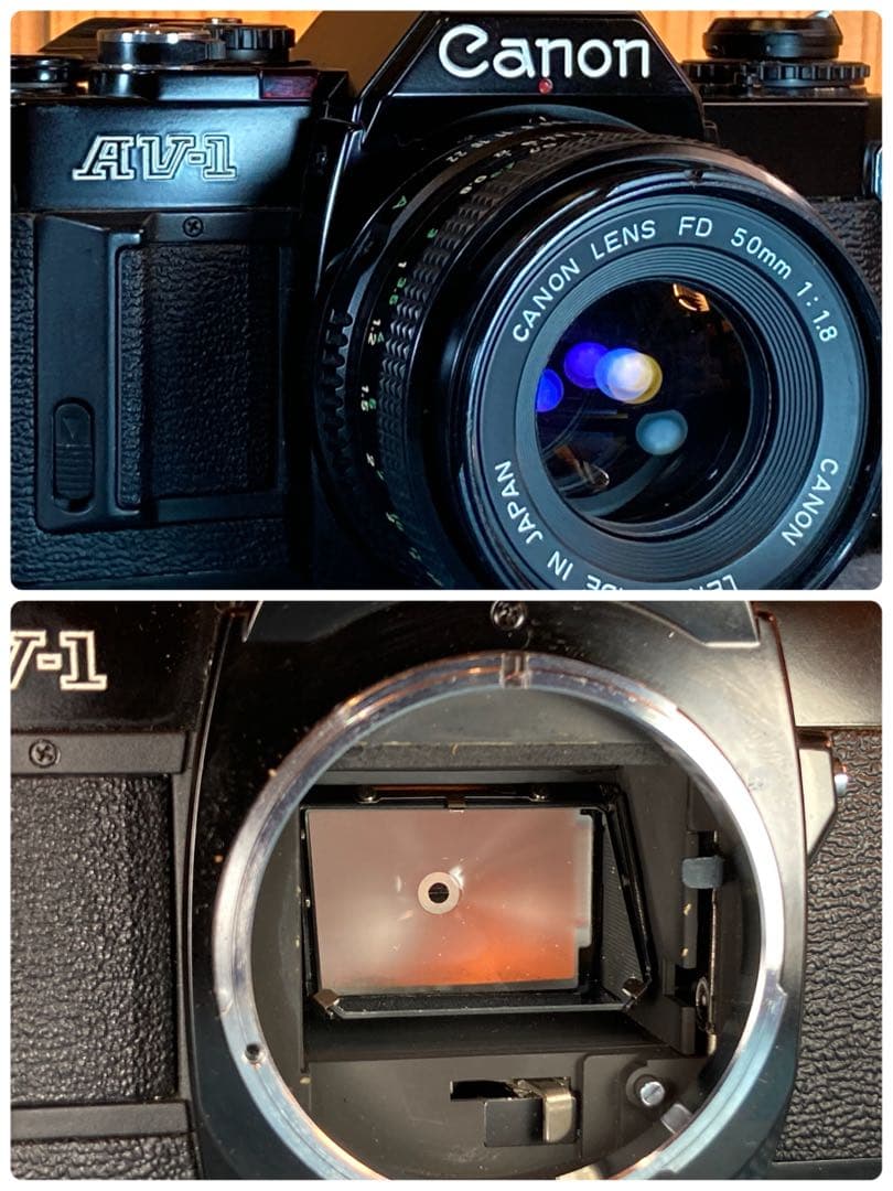 ★フィルム入門に！★canon av-1★完動品＊美品＊初期保証＊作例多数！
