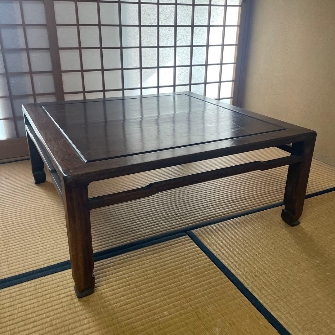 アンティーク家具 100年前 ちゃぶ台 座卓 和室 和家具【昭和レトロ】