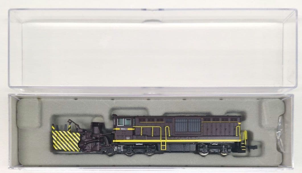 鉄道模型 国鉄DD14 3 茶色 除雪機関車