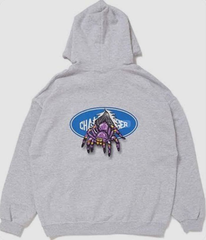CHALLENGER スパイダー デザイン パーカー