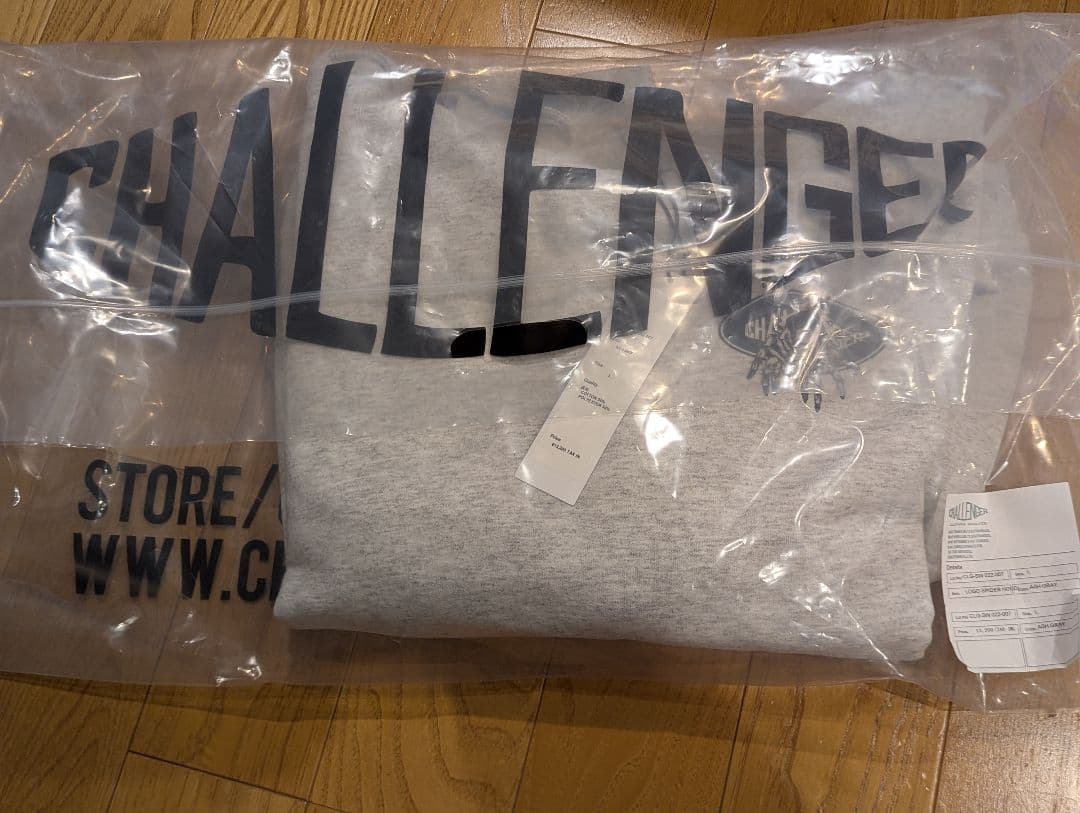 CHALLENGER スパイダー デザイン パーカー