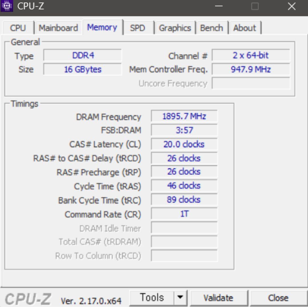 XLR8 16GB 4200MHz DDR4 メモリ