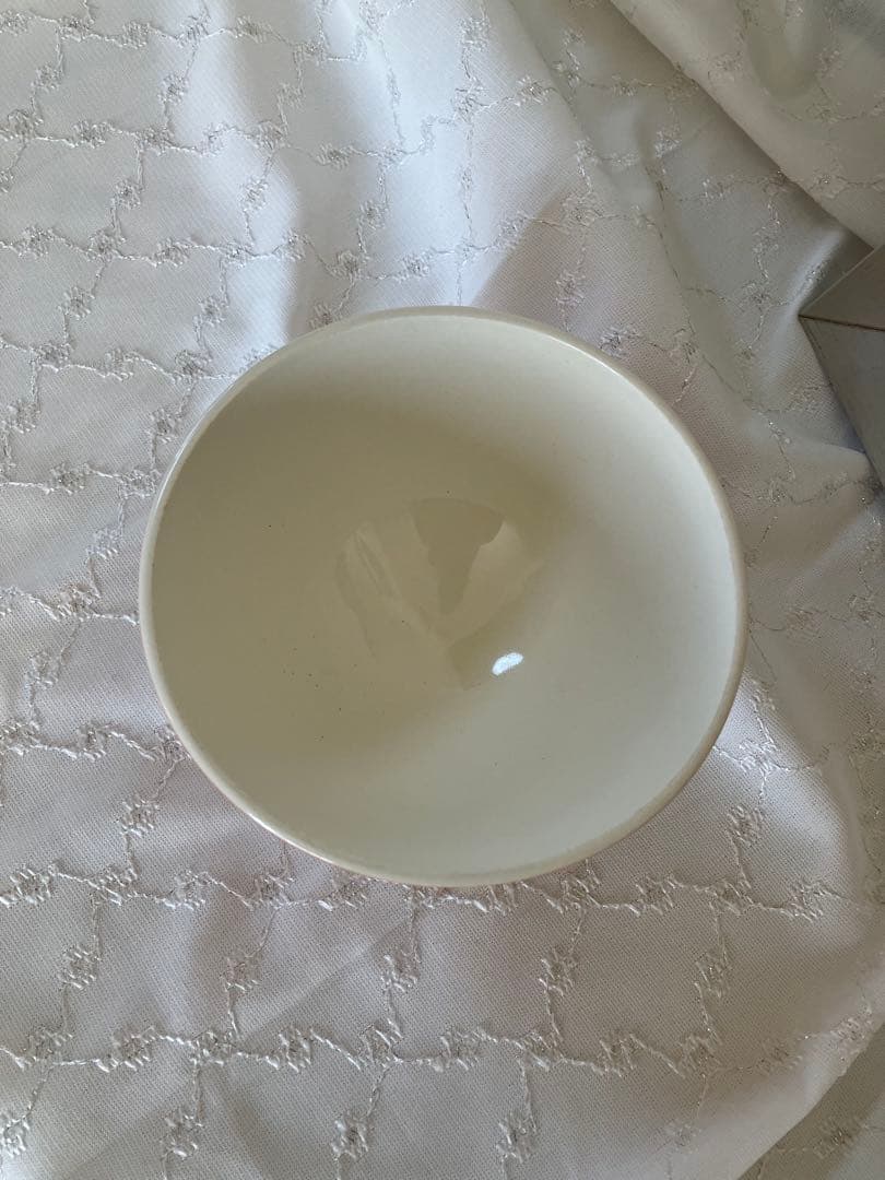 《美品》フランス　アンティーク　オレンジと白のカフェオレボウル　ニーデルヴィレー