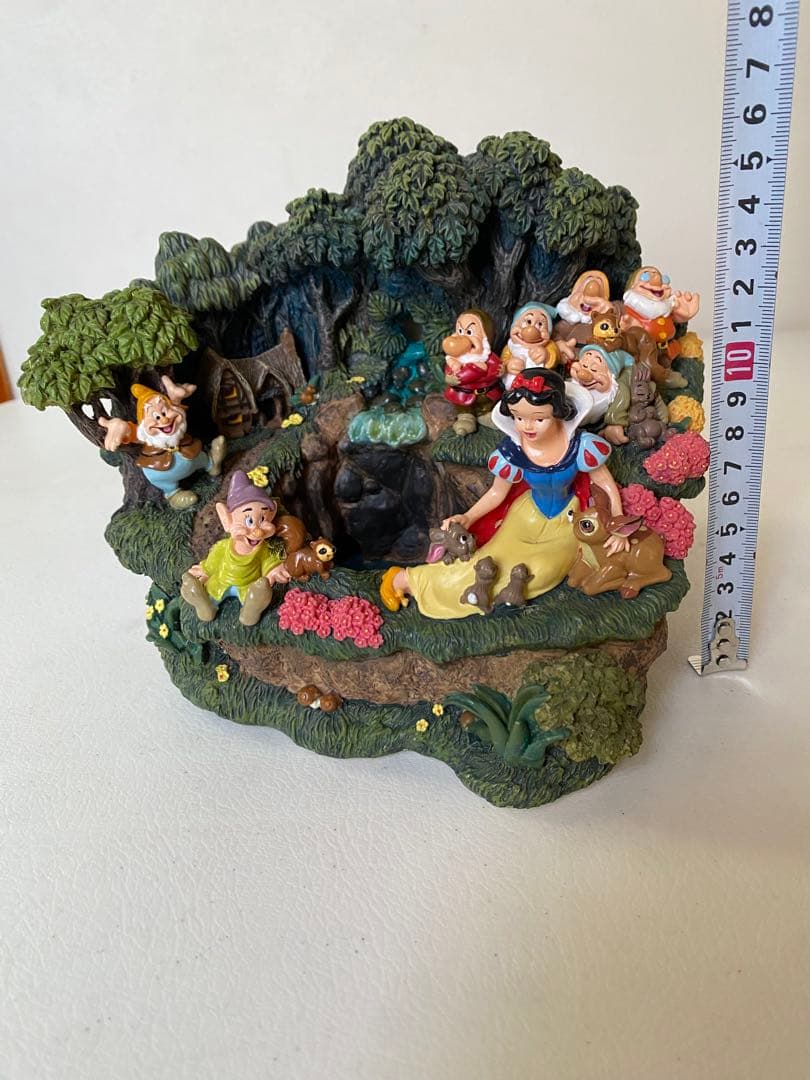 ディズニーストア　白雪姫　七人の小人 ジオラマ　置物　レア