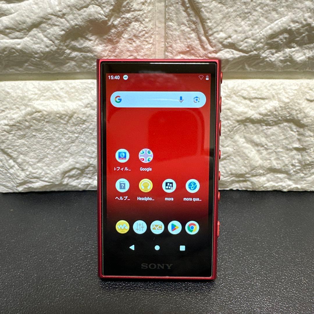 美品SONY NW-A106 レッド32GB デジタルオーディオプレーヤー動作品