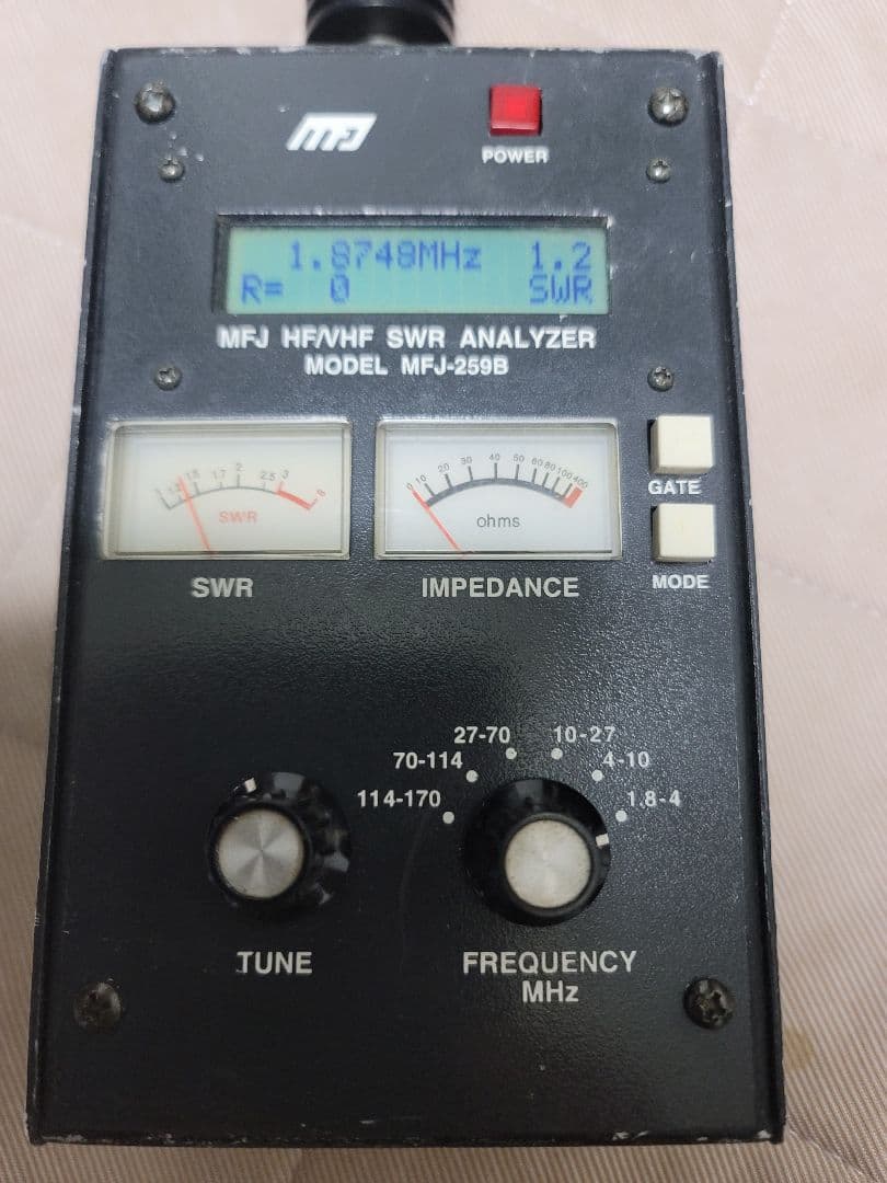 アンテナアナライザー MFJー259B(ジャンク品)