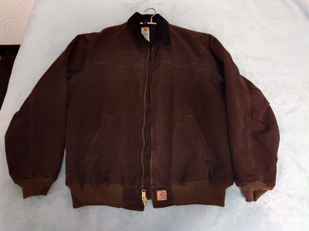 【美品】Carhartt サンタフェジャケット　ダークブラウン