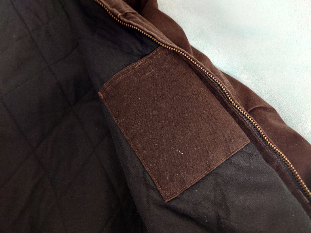 【美品】Carhartt サンタフェジャケット　ダークブラウン