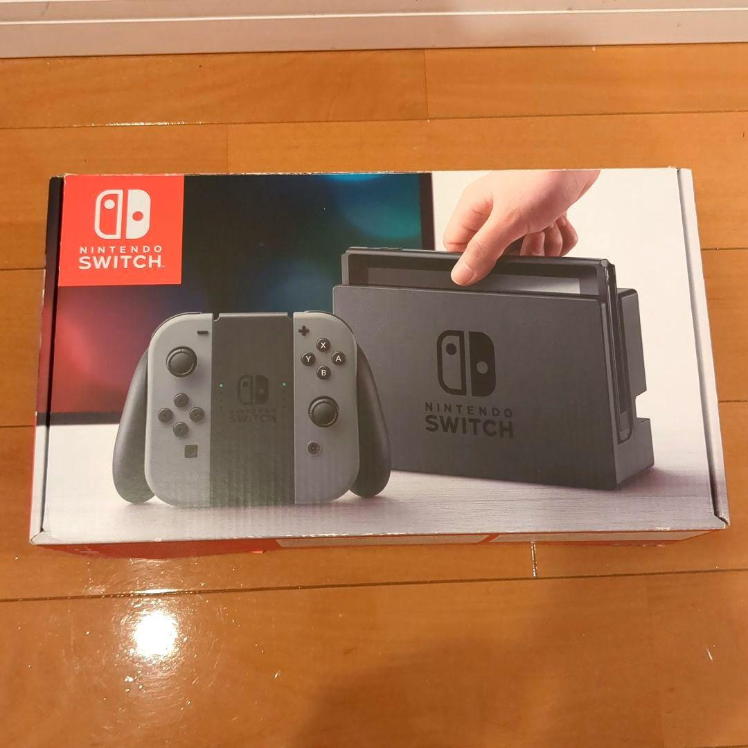 Nintendo Switch 本体 グレー 黒 Joy-Con付き
