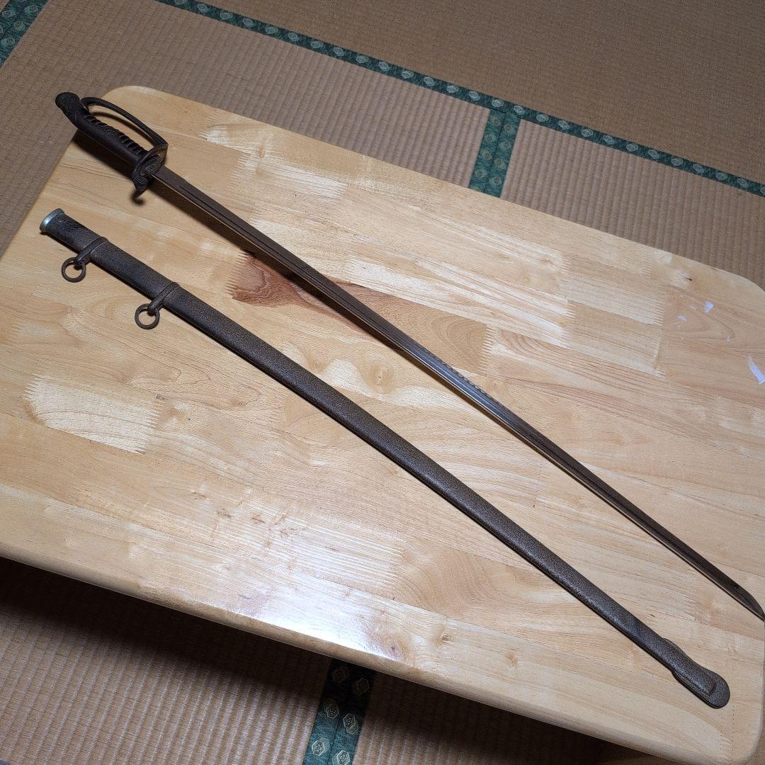大日本帝國陸軍 尉官用 指揮刀 (二環吊り) 模造刀身