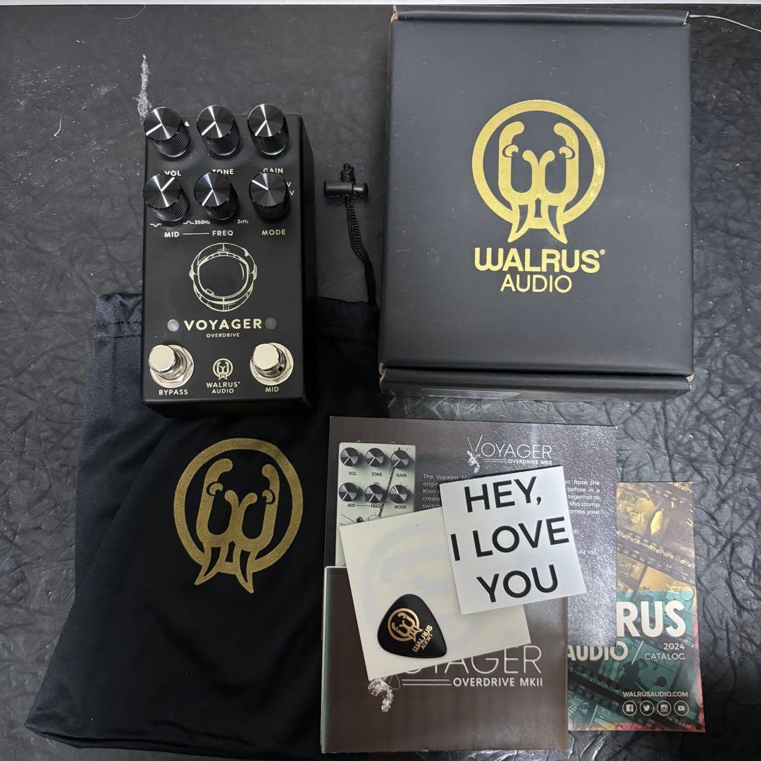ギター Walrus Audio Voyager MK2 Black