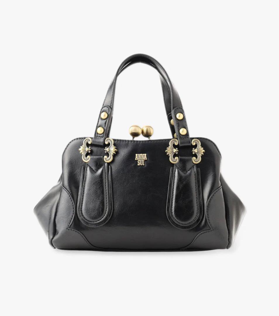 ANNA SUI ブラック ハンドバッグ ディディオン 2wayバッグ