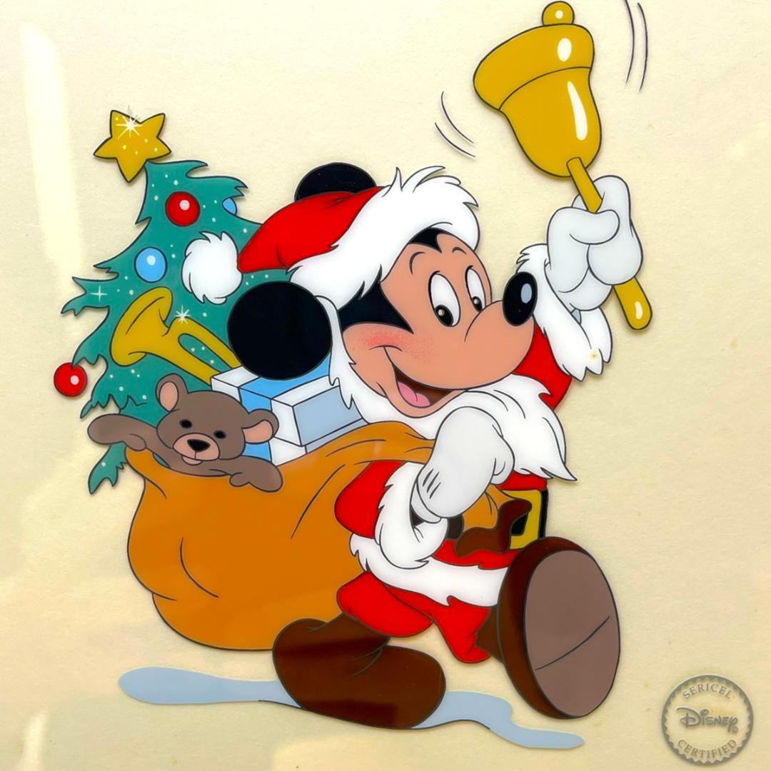 限定★ミッキーマウス サンタミッキー クリスマス プレゼント アートギャラリー