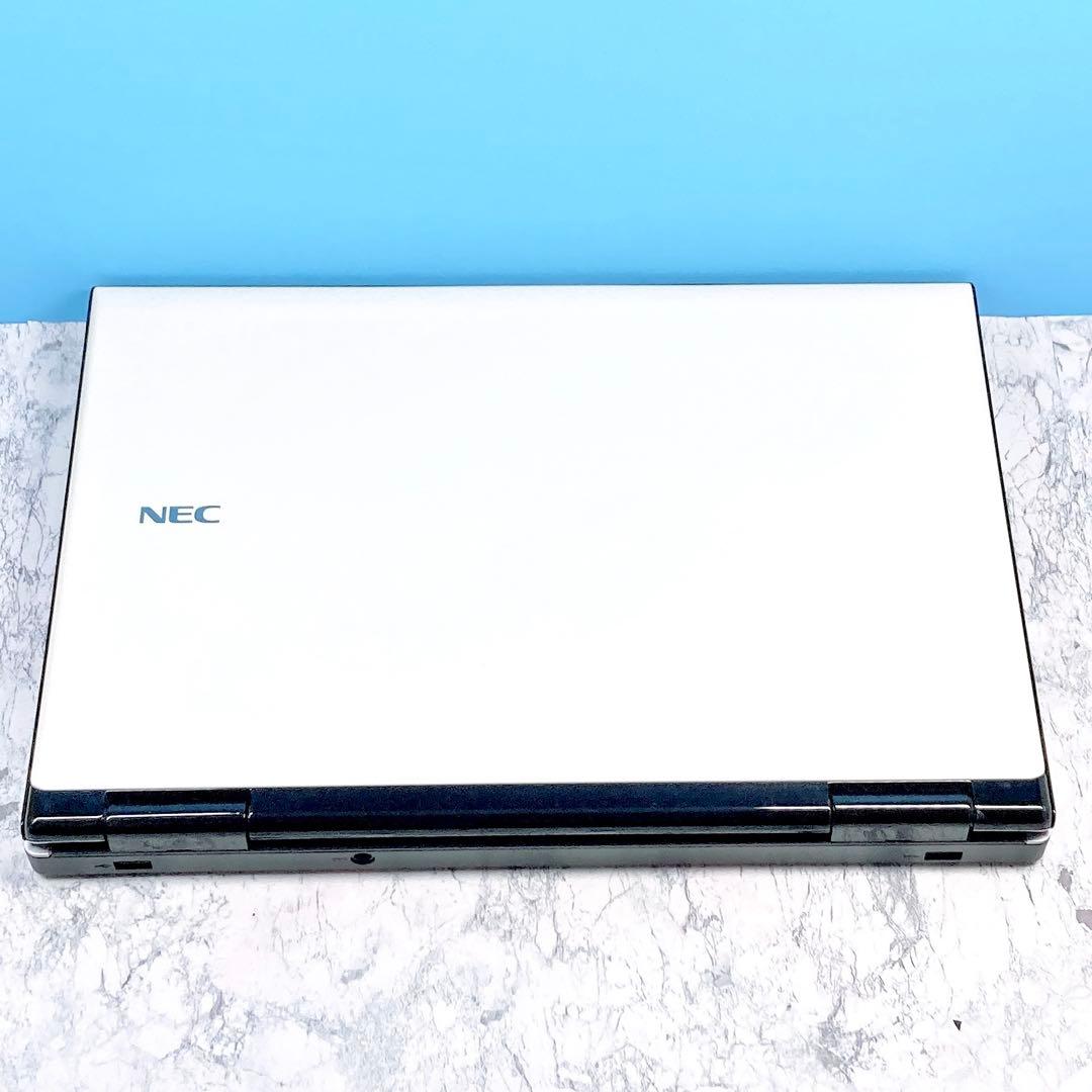 人気✨新品SSD/i7✨Win11✨ブルーレイ✨LAVIEホワイトノートパソコン