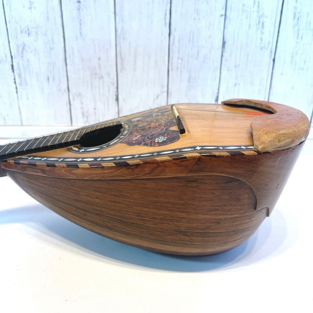 F. DE MUREDA NAPOLI マンドリン　ムレダ　インレイ装飾