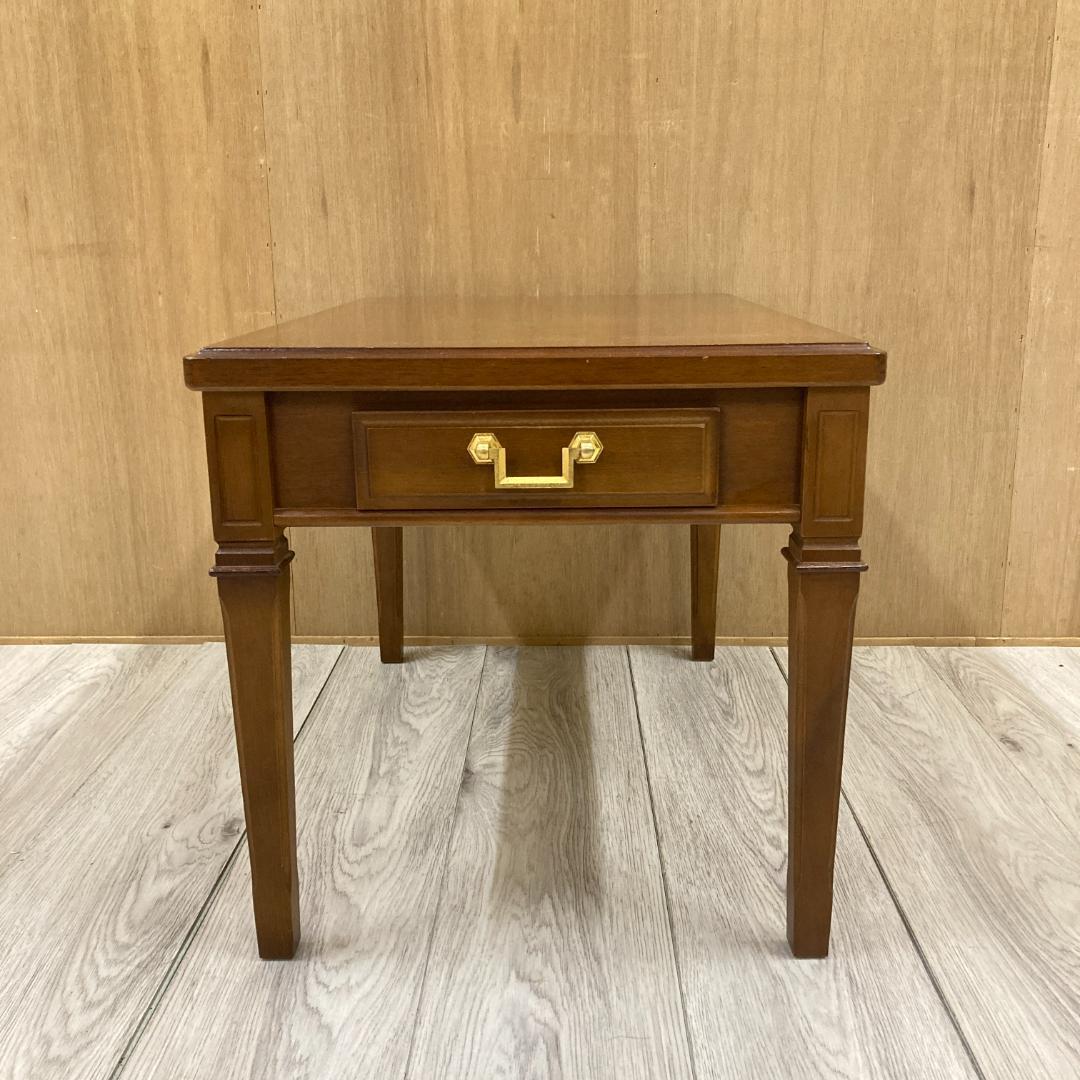 【マルニ】地中海シリーズ　サイドテーブル　引き出し付