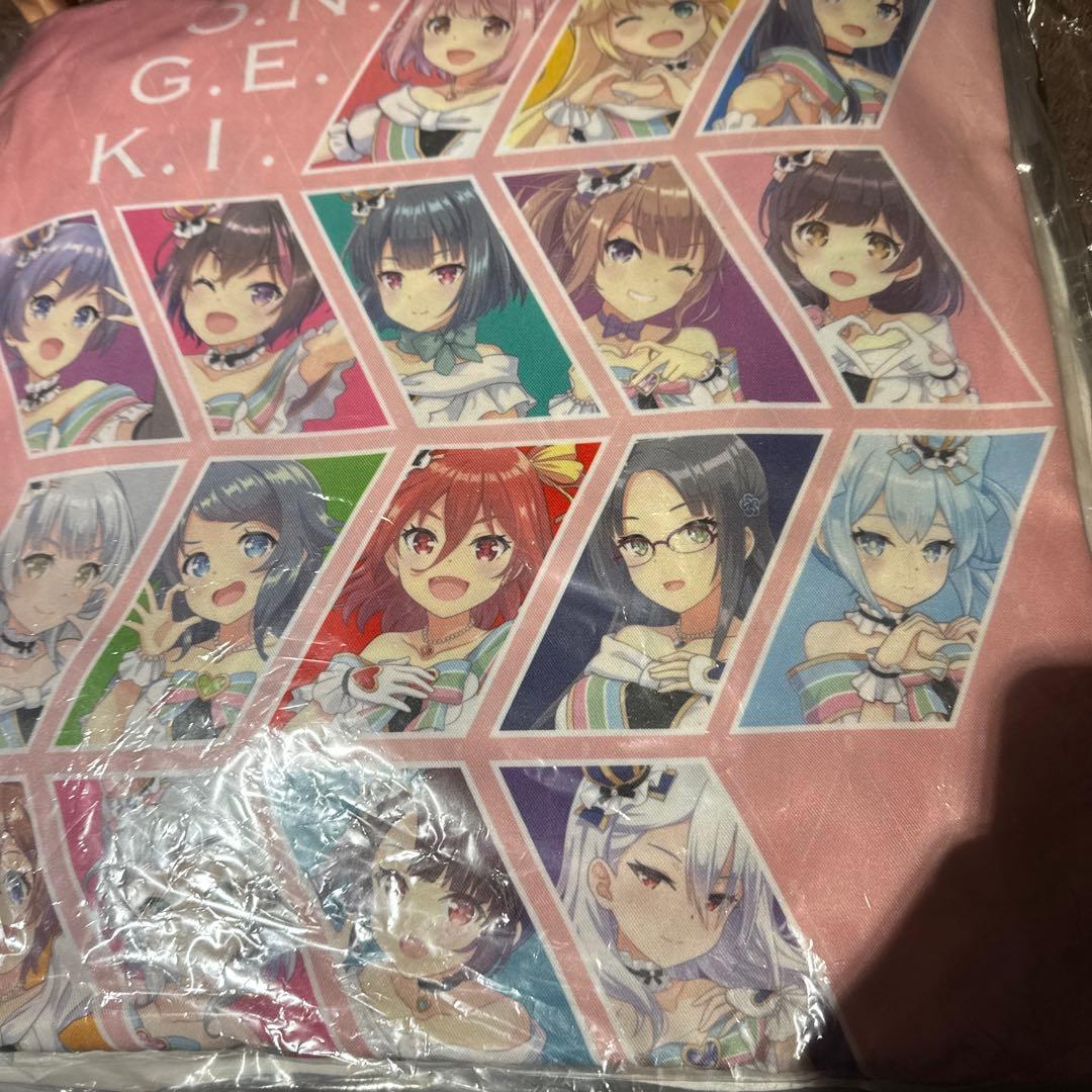 オンゲキ　直筆サイン色紙　井之原小星　もものはるな　クッション　当選通知付　抽選