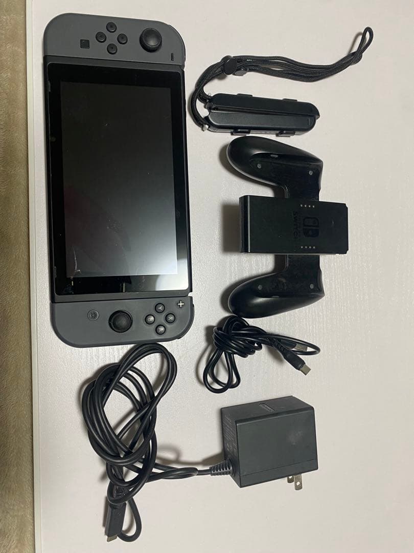 Nintendo Switch グレー 本体 + モンスターハンターライズ