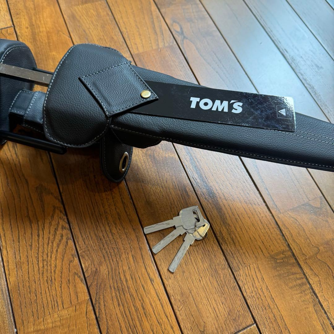 TOM'S ステアリングロック 鍵3本付き
