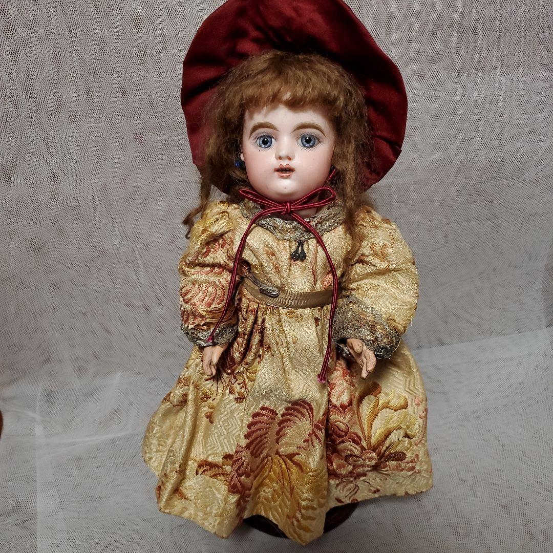 A■ビスクドール　アンティークドール　ゴーチェ