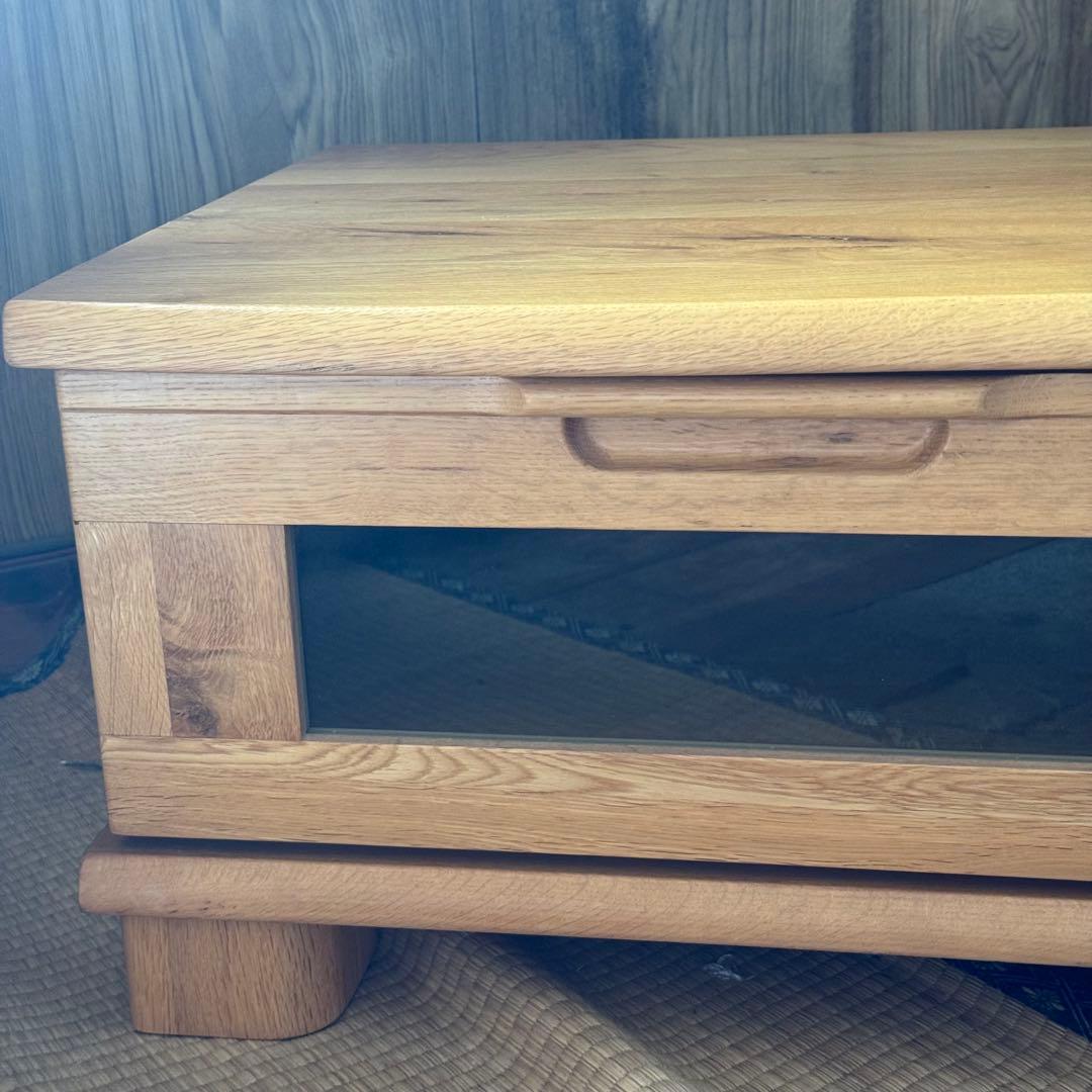 天然木目が美しい！大塚家具 起立￼木工 ドリフトオーク　テレビボード 165