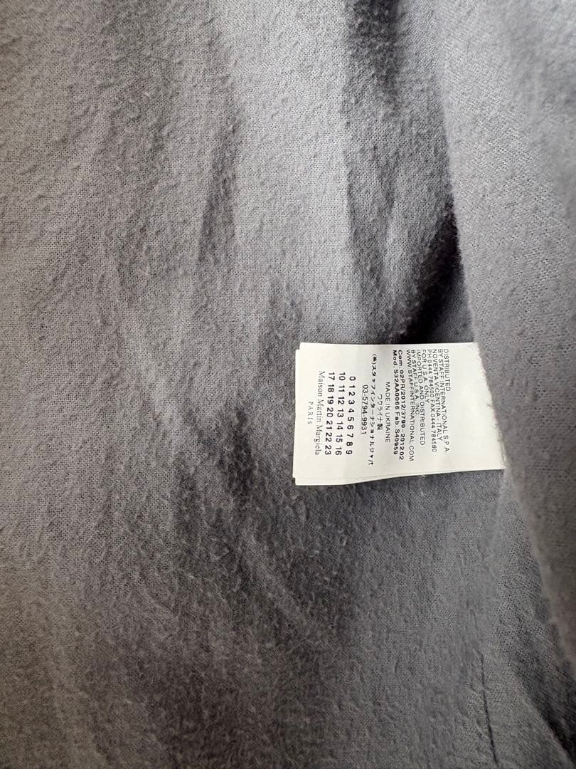 MM6 Maison Margiela グレー チェスターコート