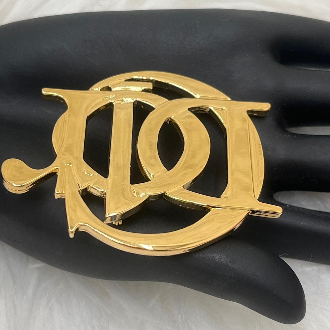 未使用級✨Christian Dior ディオール　ブローチ 　ゴールド