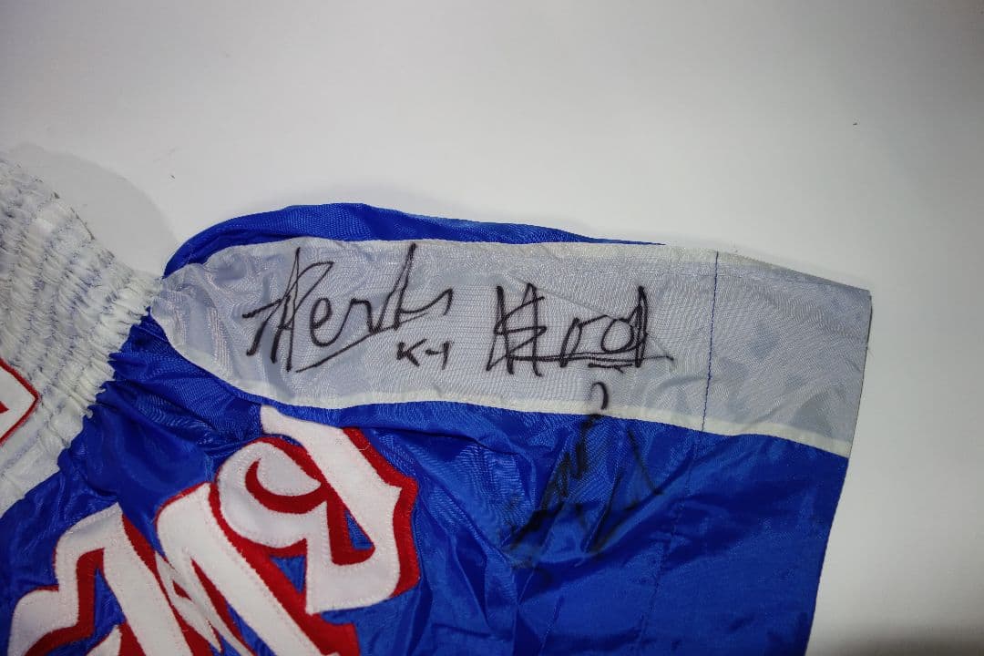 WINDY　キックパンツ　K1　サイン入り