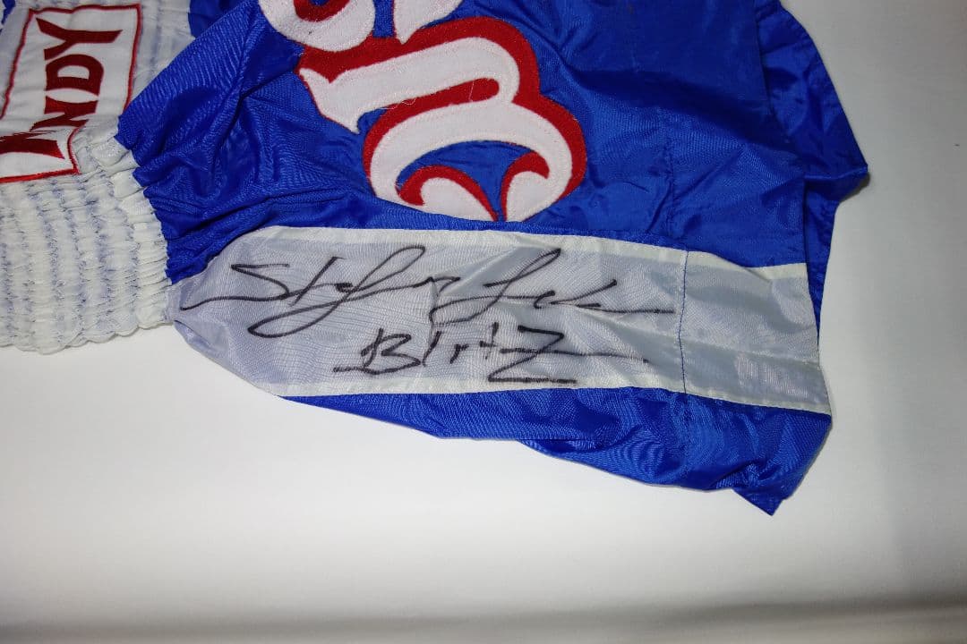 WINDY　キックパンツ　K1　サイン入り