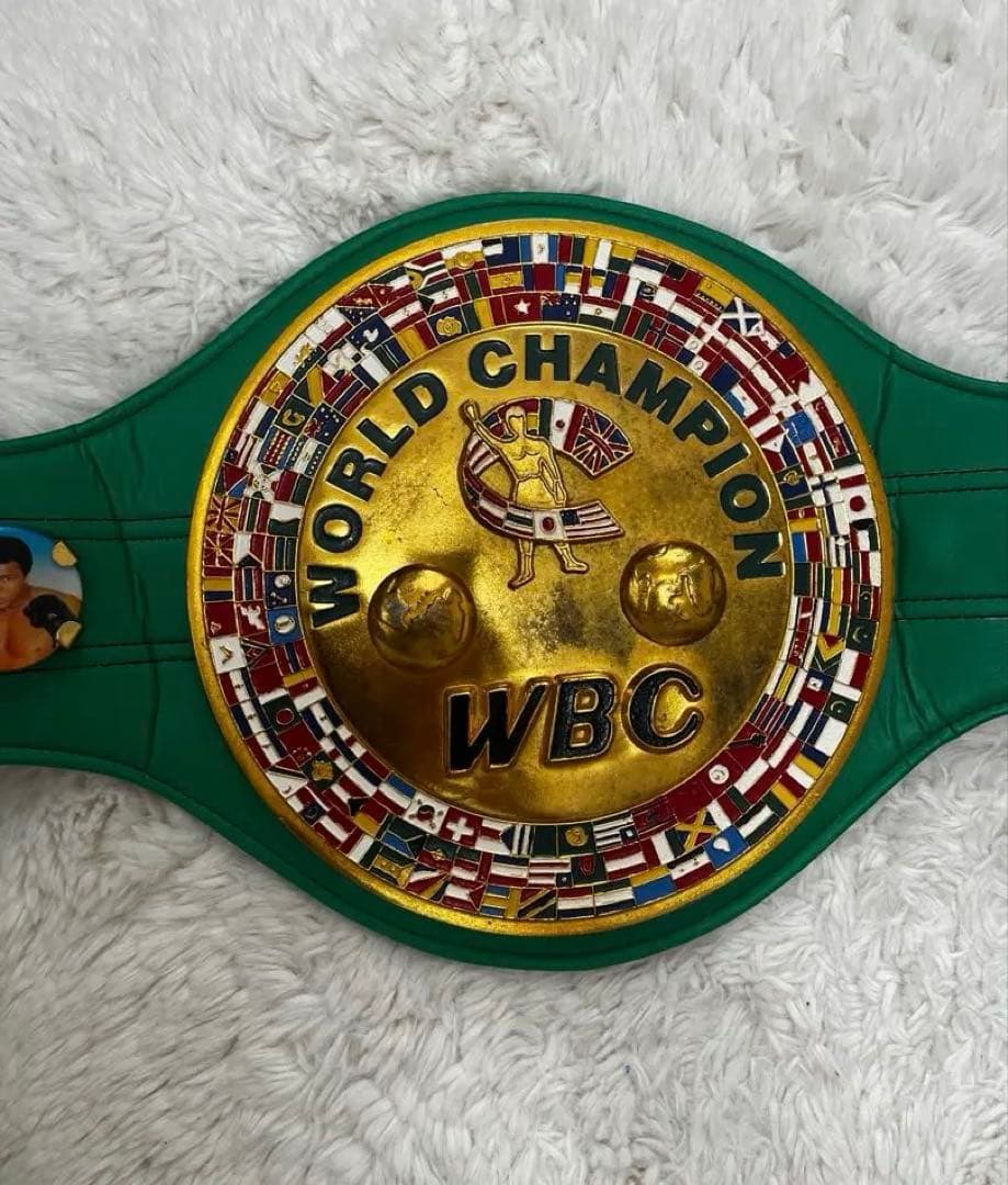 WBC 世界チャンピオンベルト 緑色