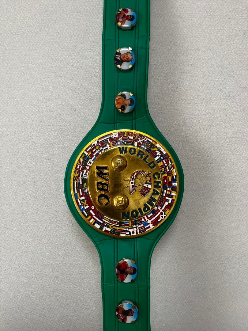 WBC 世界チャンピオンベルト 緑色