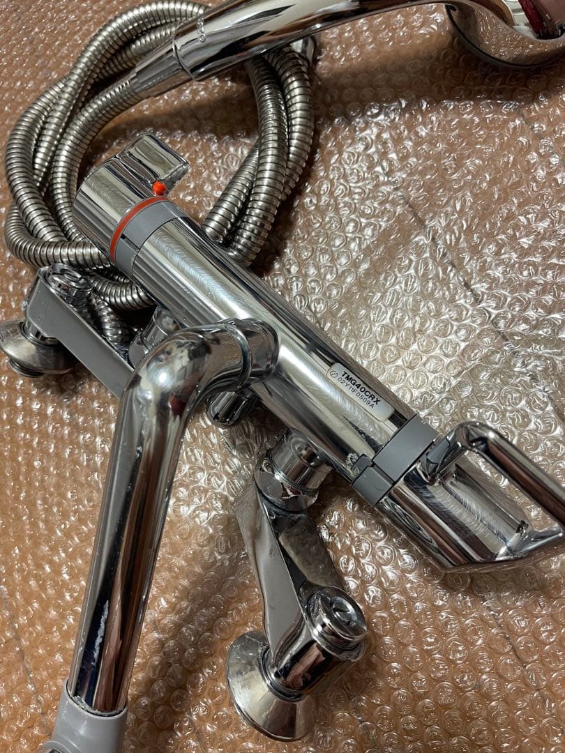 岩本 TOTO ∥ 壁付サーモスタット浴室用水栓TMG40CRXセット