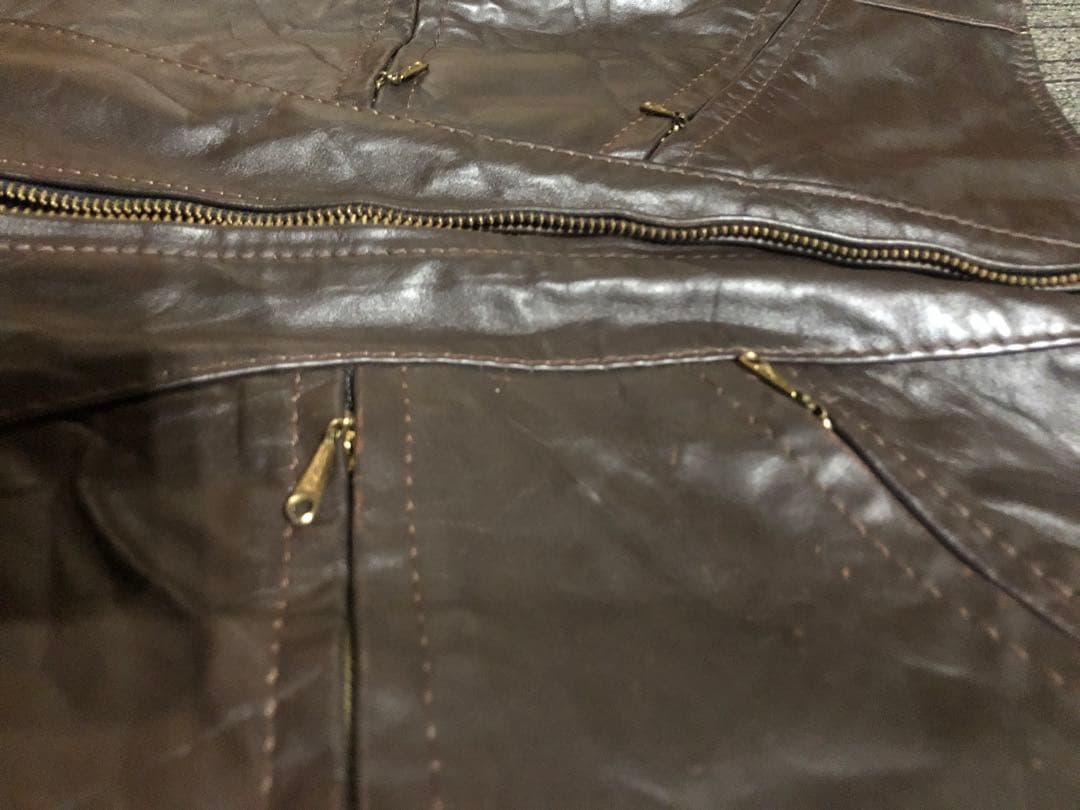 黒タグ　VANSON ライダース　70s後期〜80s初期　vintage