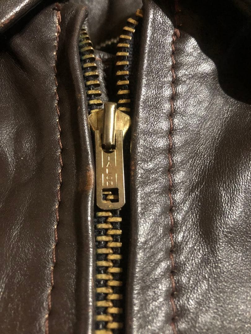 黒タグ　VANSON ライダース　70s後期〜80s初期　vintage