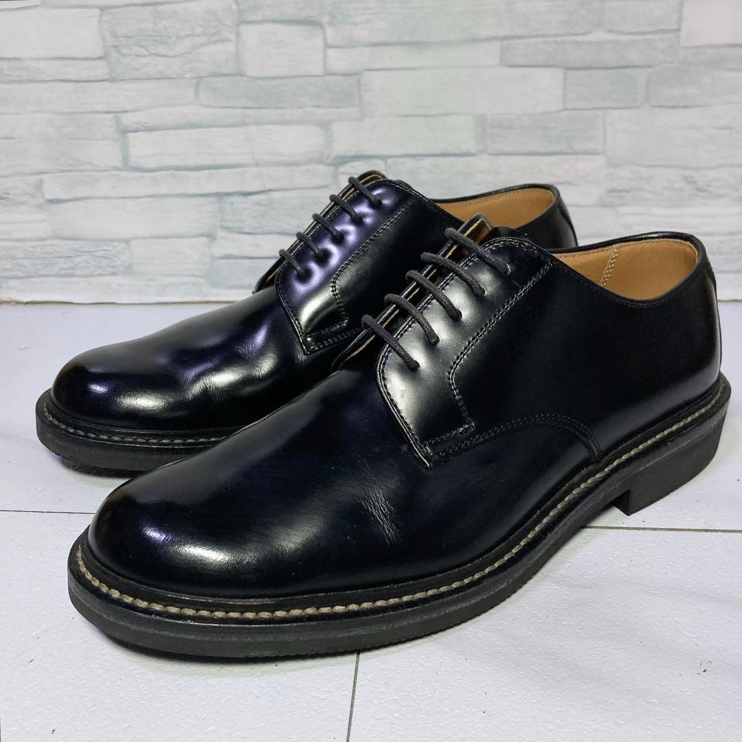 極美品 REGAL リーガル ビジネスシューズ JU13 本革 ブラック 25