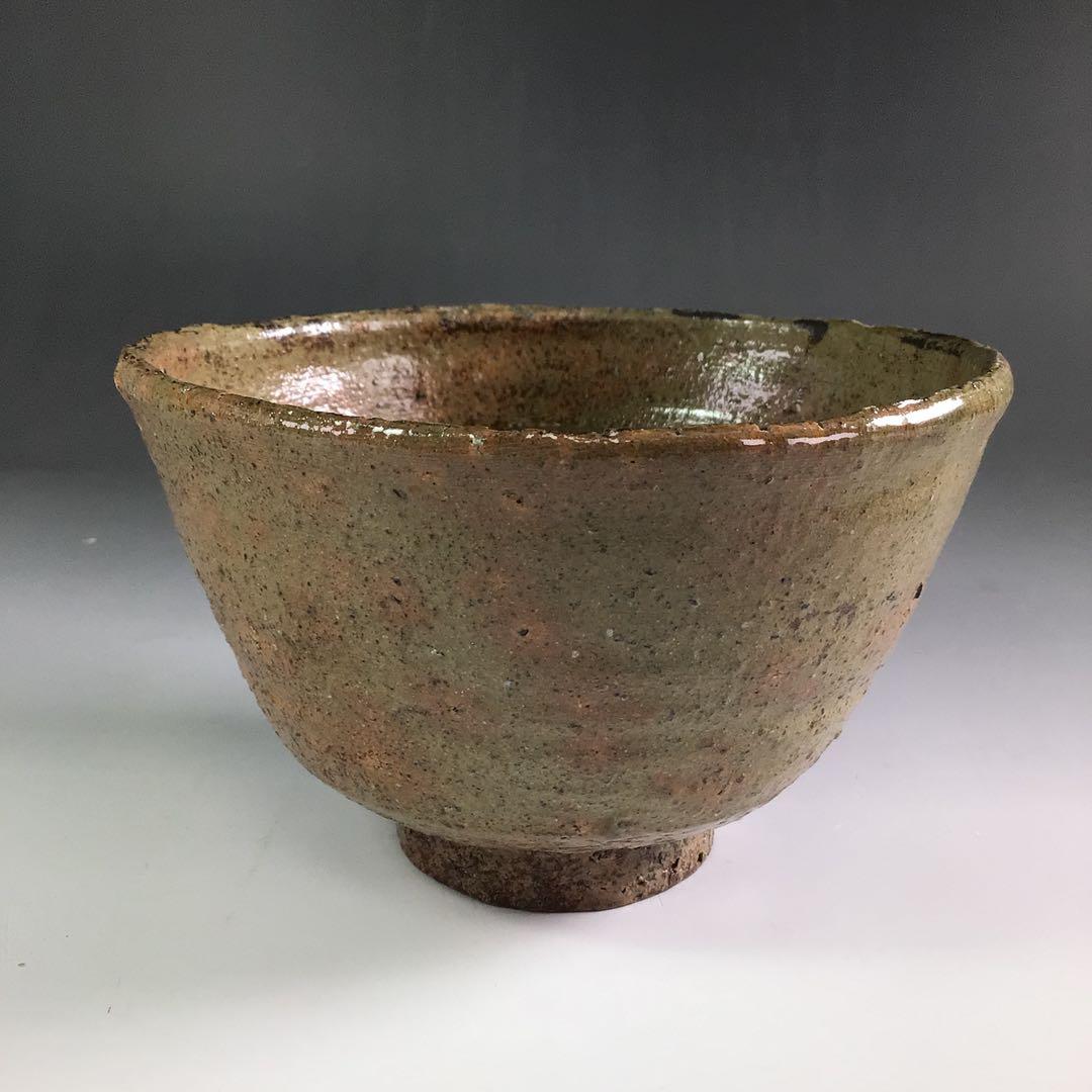 Ｒ５９０　茶碗　『出雲焼』『十一代　長岡空権造』　抹茶碗　共箱　茶道具