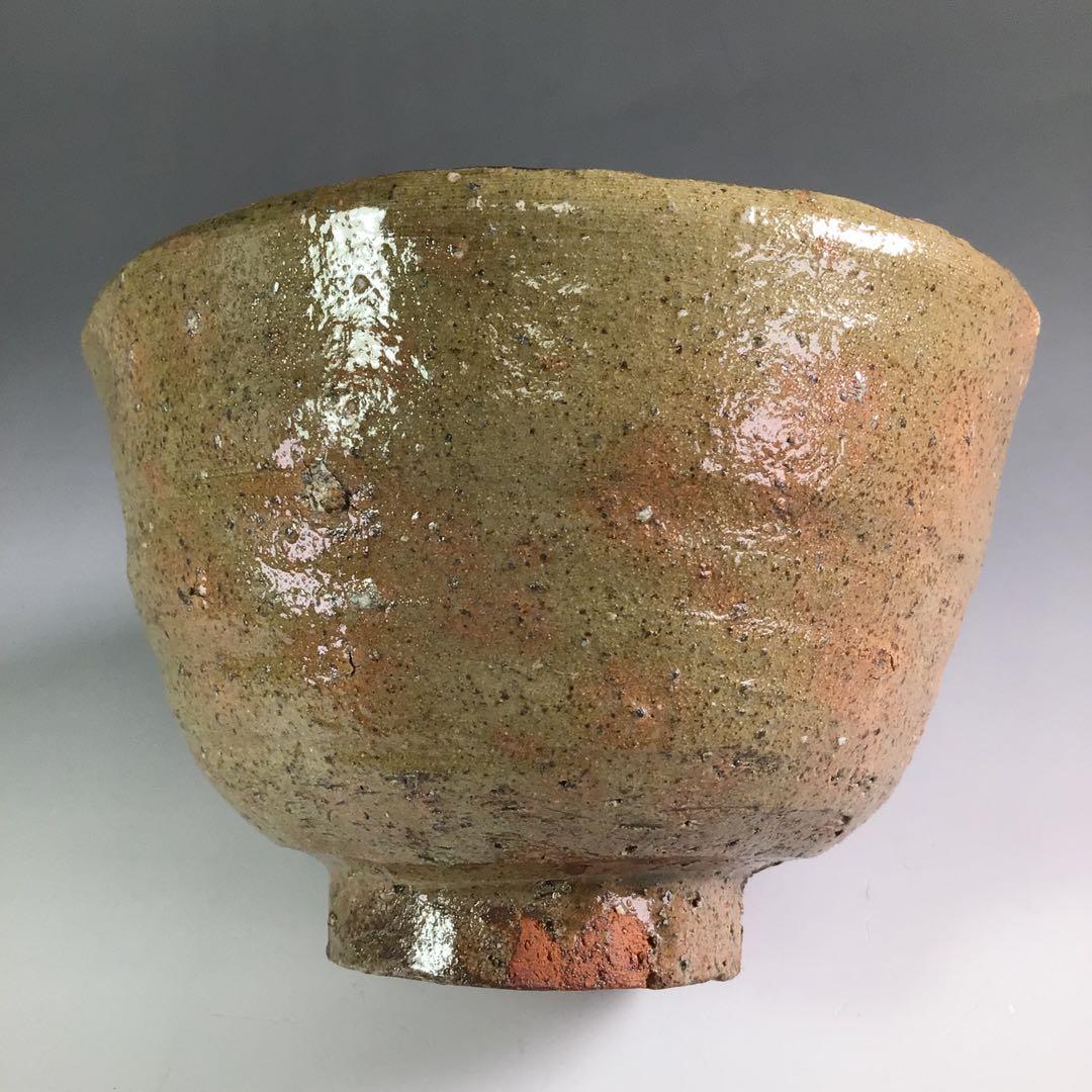 Ｒ５９０　茶碗　『出雲焼』『十一代　長岡空権造』　抹茶碗　共箱　茶道具